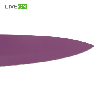 Paslanmaz çelik renkli bıçak seti