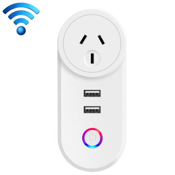 ตัวจับเวลาไฟฟ้ามินิสมาร์ทโฮม Google Alexa Outlet AU ปลั๊กเสียบผนัง