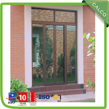 Pintu gelongsor aluminium dan tingkap dengan kaca Glazed