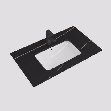 Sintered Stone Bathroom Vanity Set with Wall Cabinet and Sink