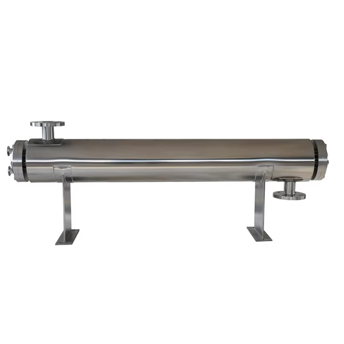 သန့်ရှင်းရေး DTS Shell & Tube အပူလဲလှယ်