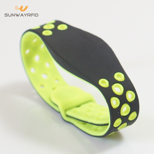 New Design Double Color RFID MIFARE Classic Wristband