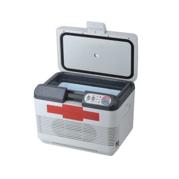 15L 12V Portable Thermoelectric Electric Cooler Box for Travel, Camping, Boats, Vehicles, Beer, and Seafood