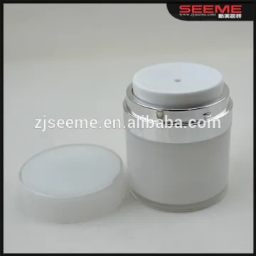 cream jar 15ml 30ml 50ml airless lotion bottle plastic airless bottle 15g 30g 50g acrylic jar