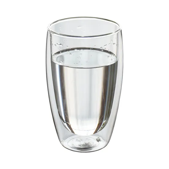 Customizable High Borosilicate Double-Wall Coffee and Beverage Glasses for Parties, Weddings, and Events