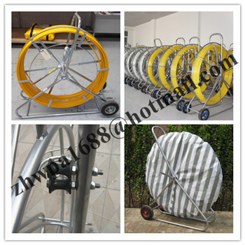 Fiberglass duct rodder,Tracing Duct Rods,frp duct rod,Fiberglass Fish Tapes,Cable tiger