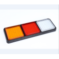 Onigun mẹta led awọn teillight yipada ina ifihan