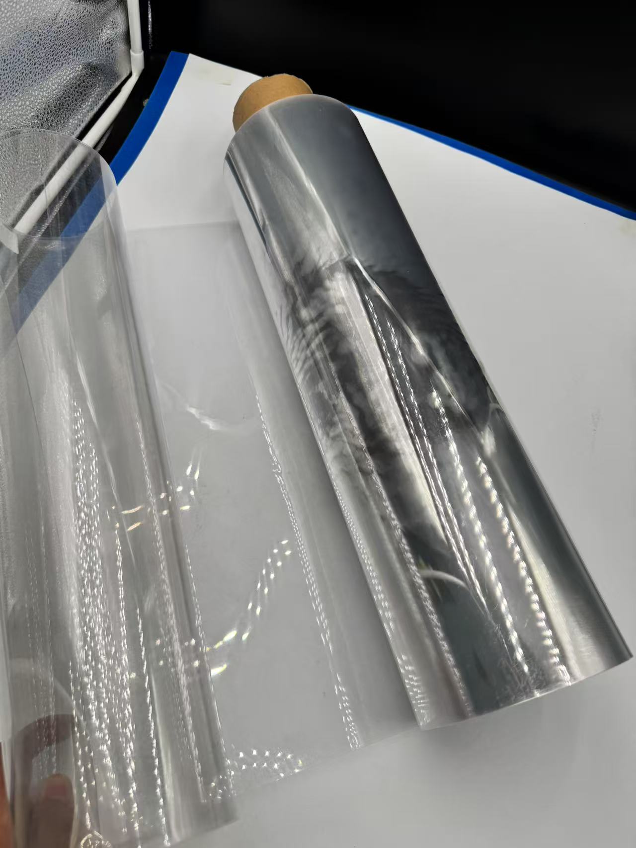 PET transparent film food blister packaging