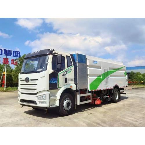 New 4x2 pure electric cleaning and sweeping truck