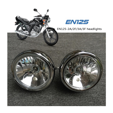 SUZUKI EN125-2A 2F 3A 3F Motorcycle LED Headlight Assembly with Bulb