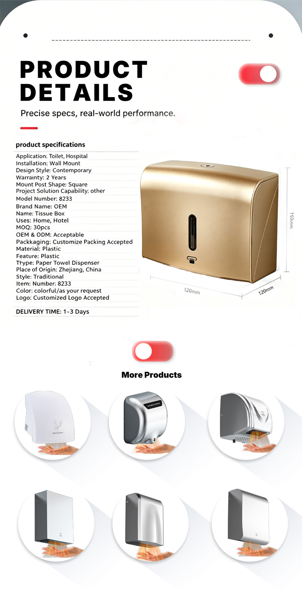 hand dryer 28