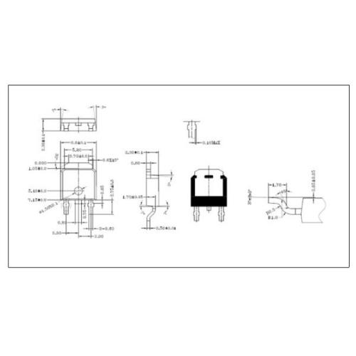 UL approved BT134 TO-252 600V 2A Triacs