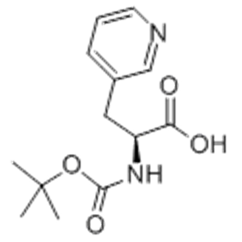 3-Pyridinepropanoicacid, a-[[(1,1-dimethylethoxy)carbonyl]amino]-,( 57251994,aS)- CAS 117142-26-4