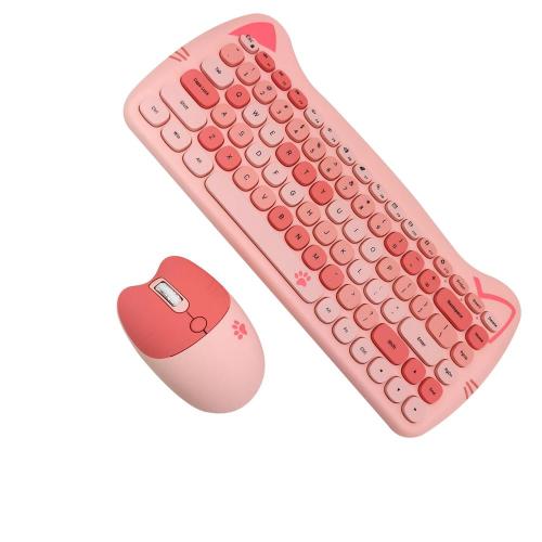 Wireless Gaming Keyboard Pink Wireless Keyboard And Mouse For Mobile Gaming Factory