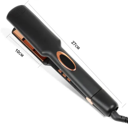 Infrared Professional Ionic Technology LCD Display Salon Wide Plate Hair Straightener