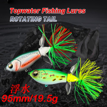 Johncoo Plopper 95 cm 19,5g Popper Are per la pesca in acqua topater