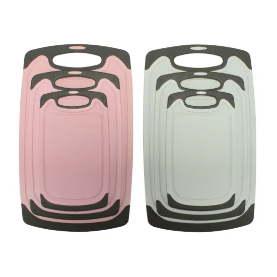 Green Kitchen Solutions: Eco-Friendly Plastic Wheat Straw Chopping Cutting Board