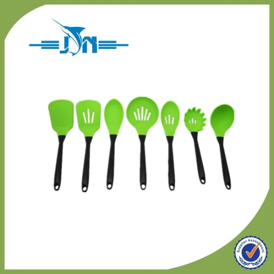 Kitchen utensils silicone set with 100% safe materials