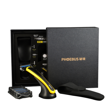 Professional 5-Blade Shaving Razors with Ceramic Coating from Chinese Manufacturers in Box Packaging