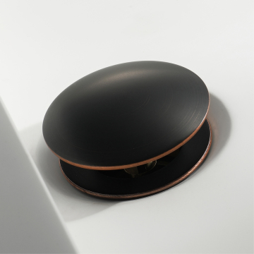 Copper ORB Pop Up Drain Basin Water Drain