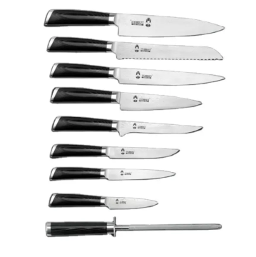 2021 New DK06 Damascus Kitchen Knife Set with Gift Box Packing