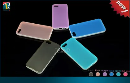 Tpu Matte Iphone 5c Protective Cases Colorful  Professional  High-tech Hard Cover