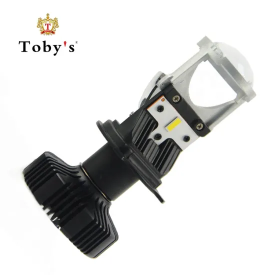 LED Headlight Conversion Kit: Toby's High Beam & Low Beam for Auto Projector Lens H4 Lenses