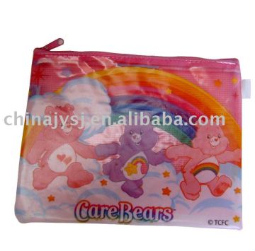 stationery bag (plastic folder) with UV printing