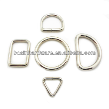 Fashion High Quality Bag & Strap & Collar & Leash Metal D Rings