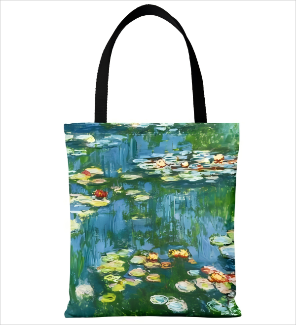 Full Screen Printed Fashionable Cotton Bag