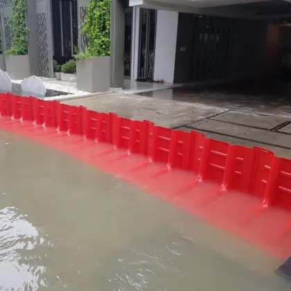 Anti flood barrier plastic ABS door gate denilco