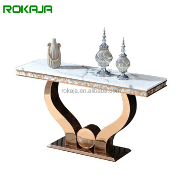 Stylish Italian Design Marble Console Tables for Home & Hotel - Affordable Prices