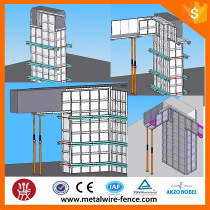 Aluminum Frame Formwork, Concrete Panel Formwork, Aluminum Formwork System