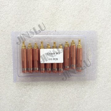 Collet M5 for Capacitor Discharge CD Stud Welding Gun Welding Torch for Stud Welding 10pcs