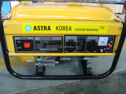 Lingben 2kW Manual Astra Korea Gasoline Generator AST3700 Price