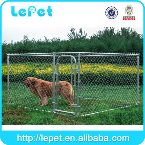large dog run chain link animal cage stainless steel wire fence