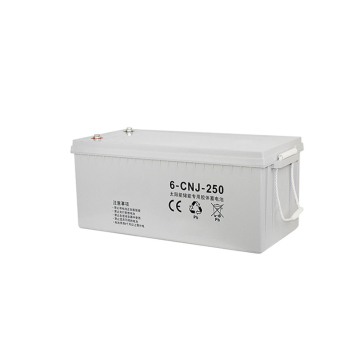 Bateria de gel de armazenamento de energia 6-CNJ-250
