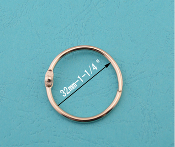 32MM Silver Shower Curtain Rings