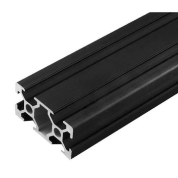 블랙 알루미늄 도어 및 창 프레임 프로파일