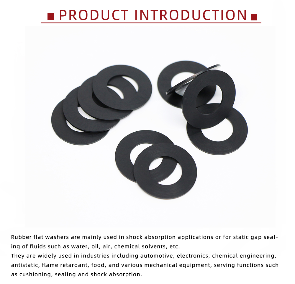 Oil Resistant NBR Flat Sealing Washer x