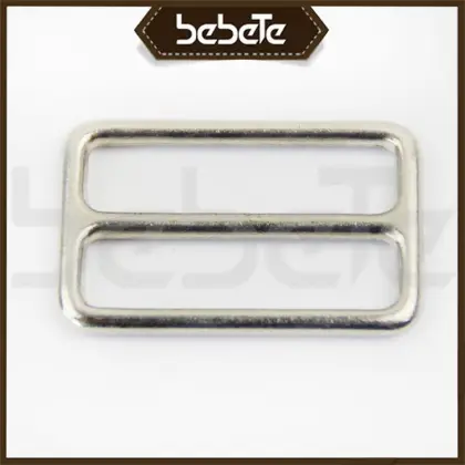 High quality customized bag hardware tri-glide square ring