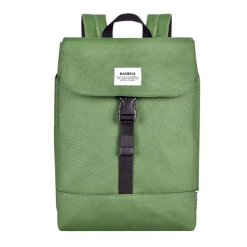 Unisex kalis air 17 inci beg komputer riba dengan kanvas jas hujan dan cordura