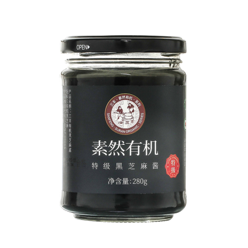 Sanfeng Sesame Oil Organic Extra-grade Black Sesame Paste