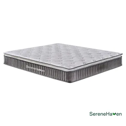 28cm Ice Silk Pocketed Spring Mattress