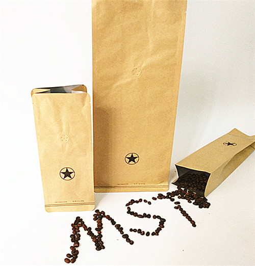 MST Coffee Side Gusset Pouch without Zipper