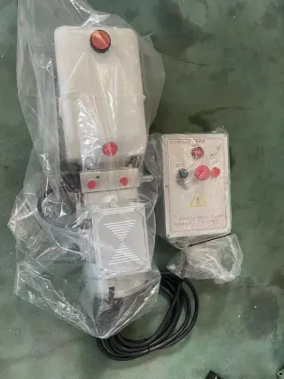 Hydraulic power unit for boarding axle