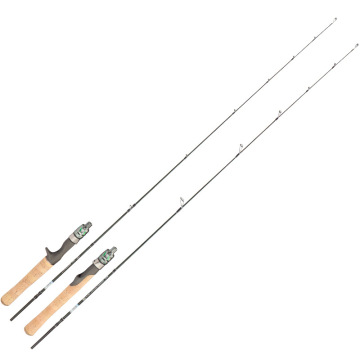1,29 m Kohlefaser -Kurzgussstange: ideal zum Spinnen, Baitcasting und Fliegenfischen in Seen, Bächen und Flüssen
