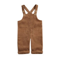 2020 Vintage Corduroy Overalls 0-5Y Toddler Baby Boys Girls Solid Suspender Bib Pants Spring New Kids Pocket Trousers