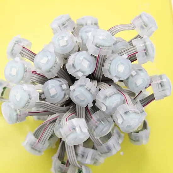 RED Epistar 0.3W 20mm Waterproof IP67 SMD5050 DC12V Outdoor LED Pixel Lights