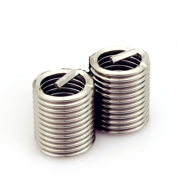 coils free running thread insert in metric size M10*1 fine thread insert